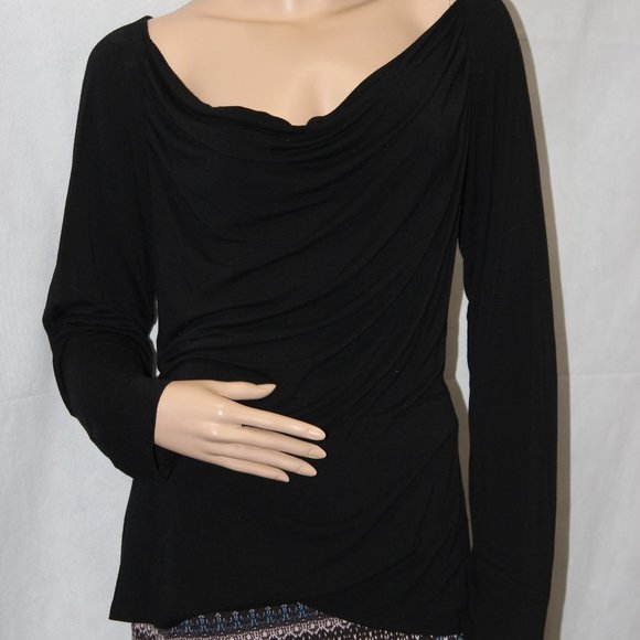 Inc International Concepts Zip-Front Knit-Back Top
